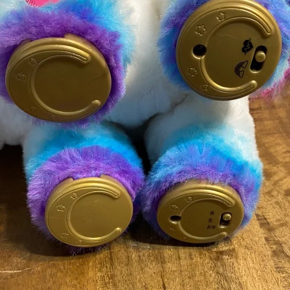 Magical Unicorn Plush Toy - White and Purple - Picture 4 of 4